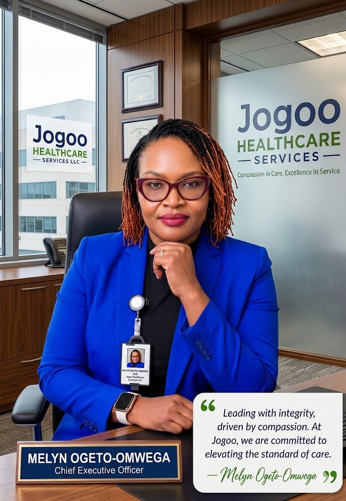Melyn Ogeto-Omwega — Owner and Administrator of Jogoo Healthcare Services